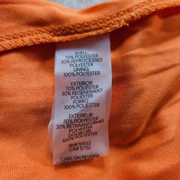 Calvin Klein Orange Summer Floral Dress - Picture 5 of 5